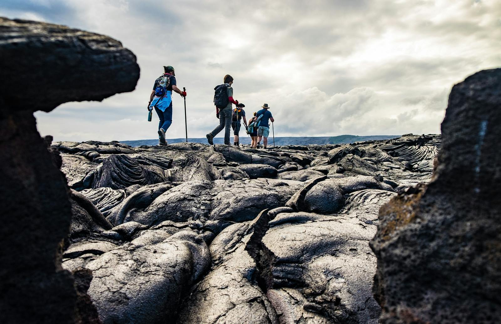 Twilight hiking tour of Hawaii Volcanoes National Park