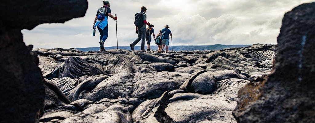 Twilight-wandeltocht door Hawaii Volcanoes National Park