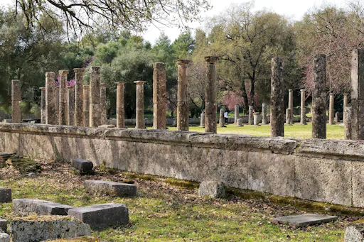 Guided tour of Ancient Olympia with an iPad