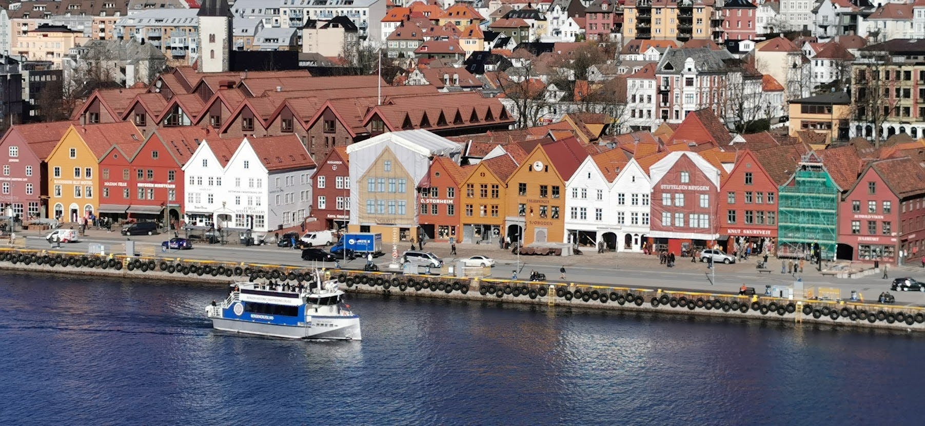 Cruzeiro histórico em Bergen