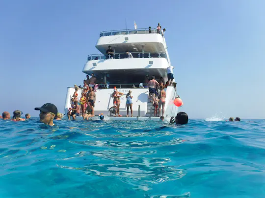 Ocean Blue Celebrity Cruise til den blå lagune