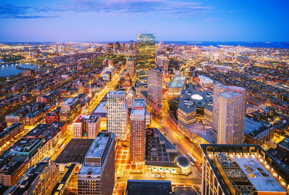 view boston observatory deck