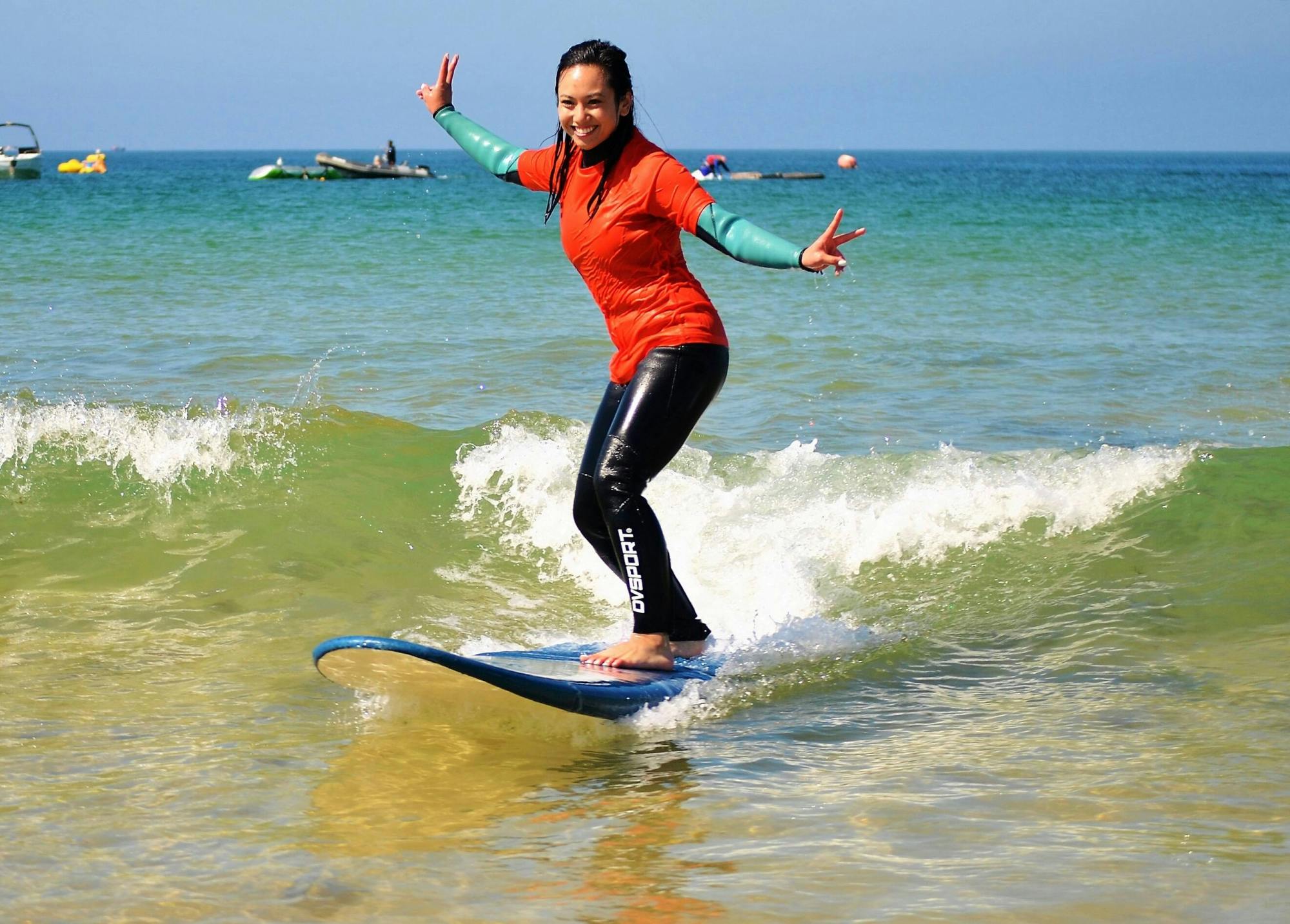 Surf Lesson Albufeira with Transport