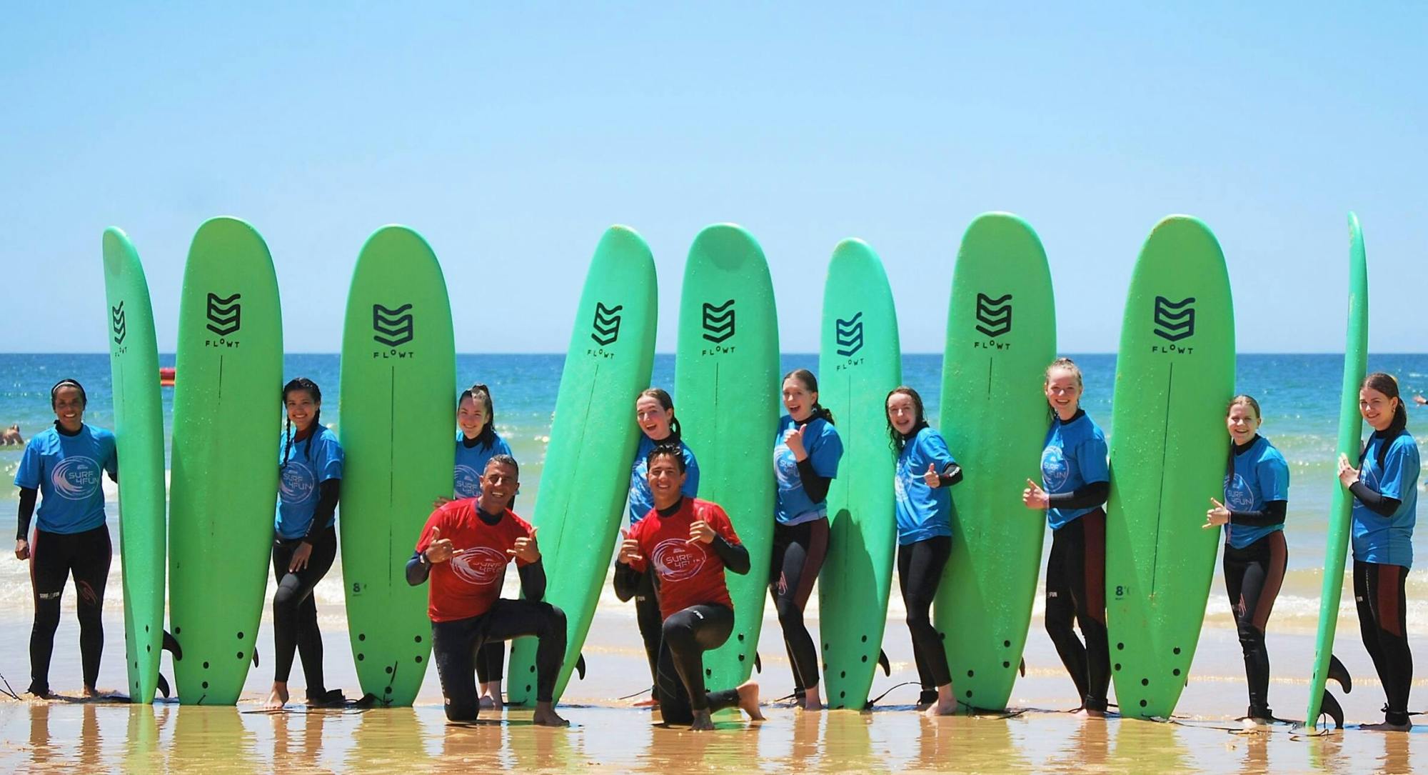 Surf Lesson Albufeira with Transport