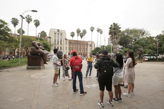 Medellin downtown guided walking tour
