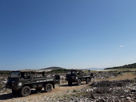 Jeepsafari på Brač med lokale smaksprøver