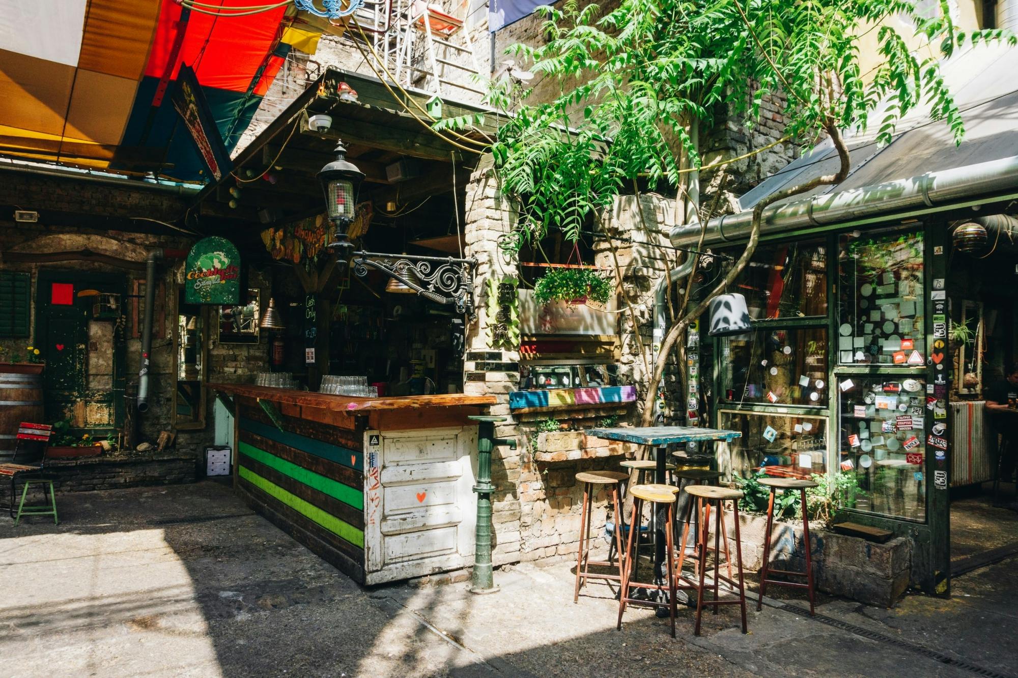 Visita privada a los bares en ruinas de Budapest con un local