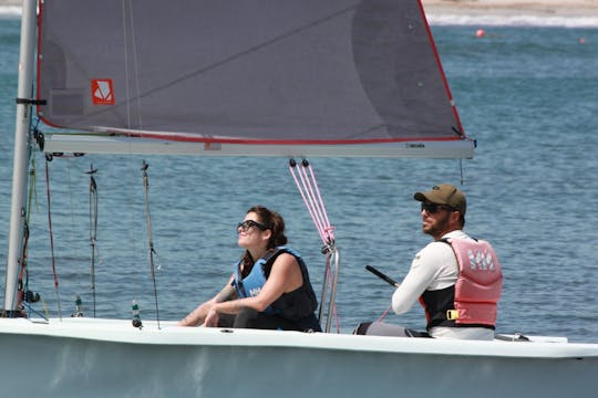 2-hour guided sailing class in Cagliari
