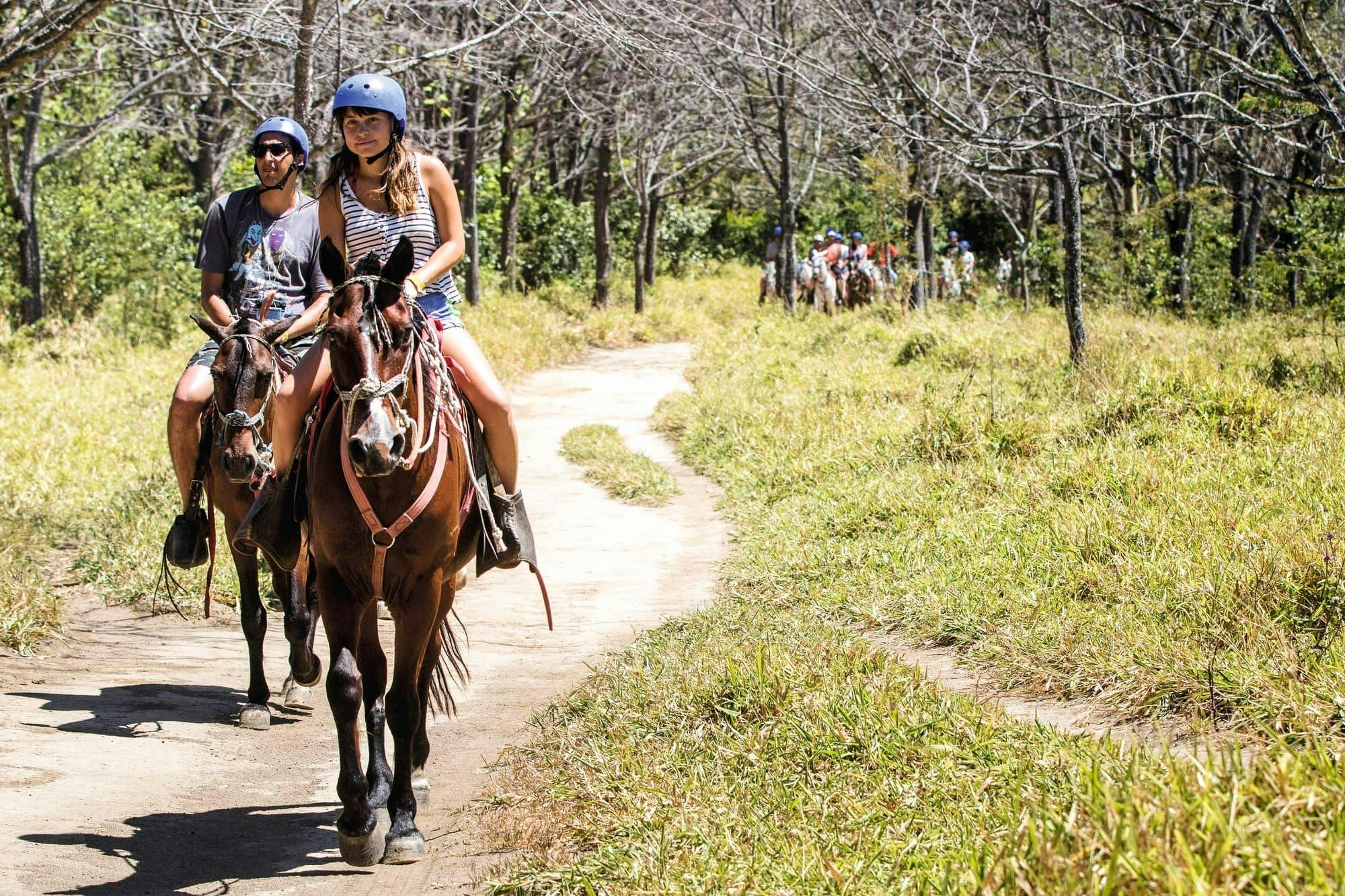 River Tubing Experience and Horseback Ride at Hacienda Guachipelin