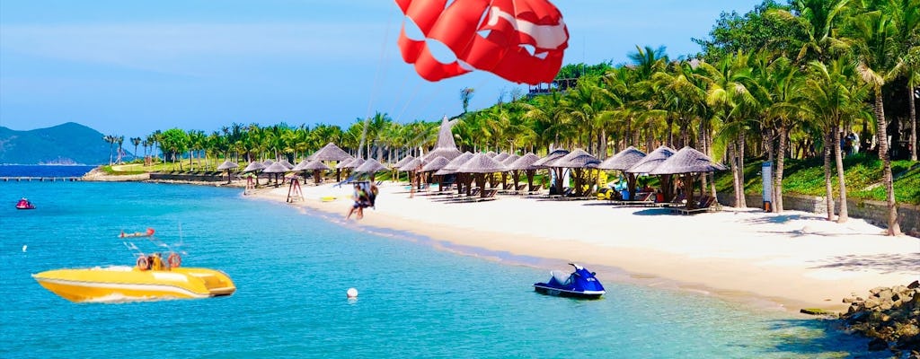 Nha Trang island hopping and parasailing tour