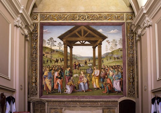 Perugino zelfgeleide tour in Perugia, Fontignano en Città della Pieve