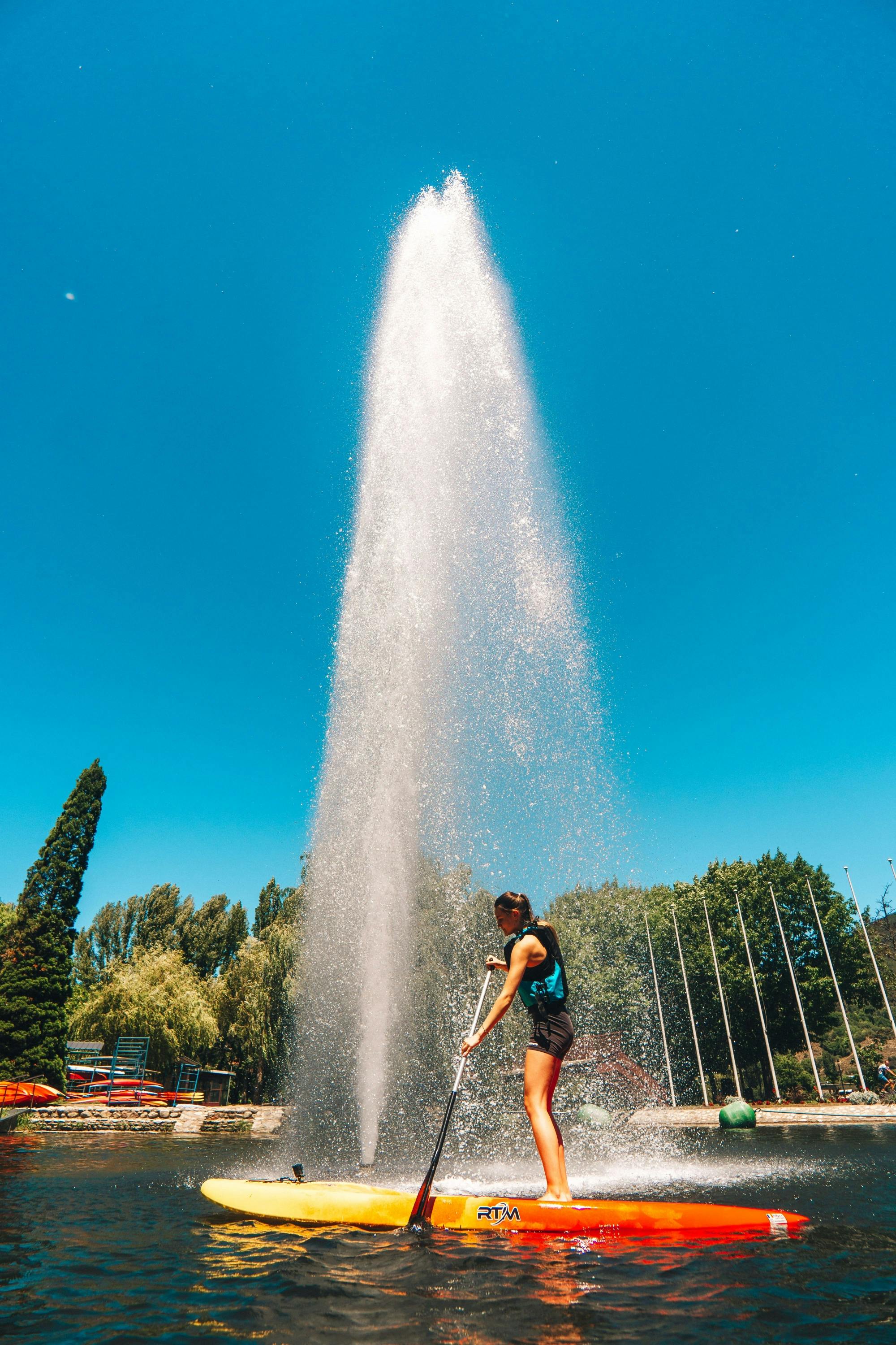 Stand-Up Paddle Boarding at Parc del Segre