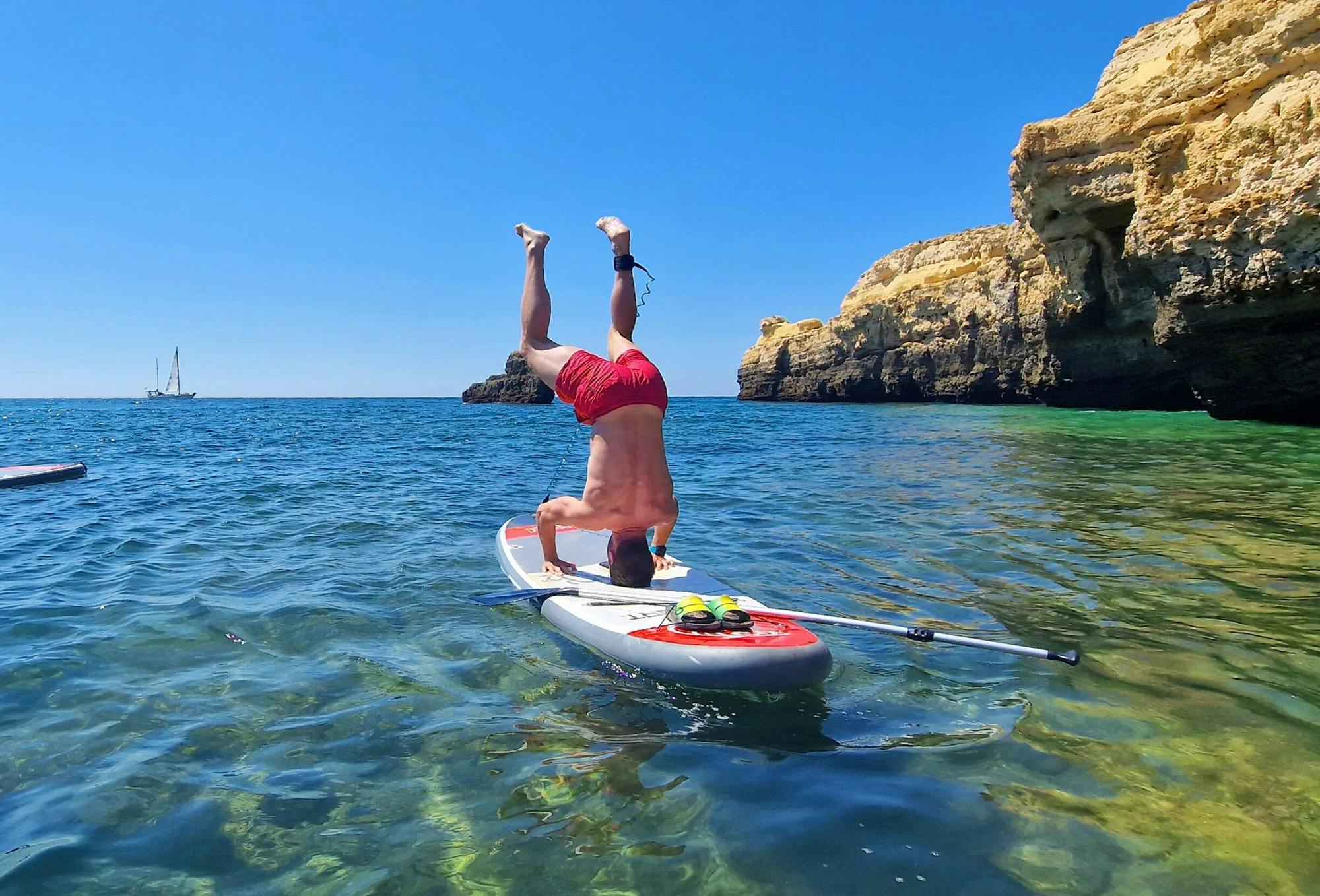 Caves & Cliffs by Stand Up Paddle with Transport