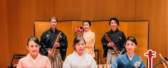 Spectacle de musique traditionnelle japonaise en direct à Tokyo