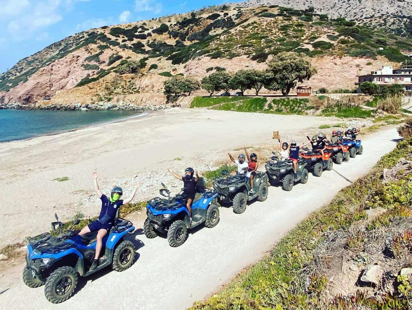 Excursion en quad en Crète