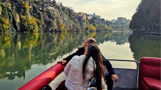 Mtkvari River sightseeing boat tour