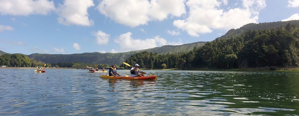 Furnas en canoë et le parc Terra Nostra