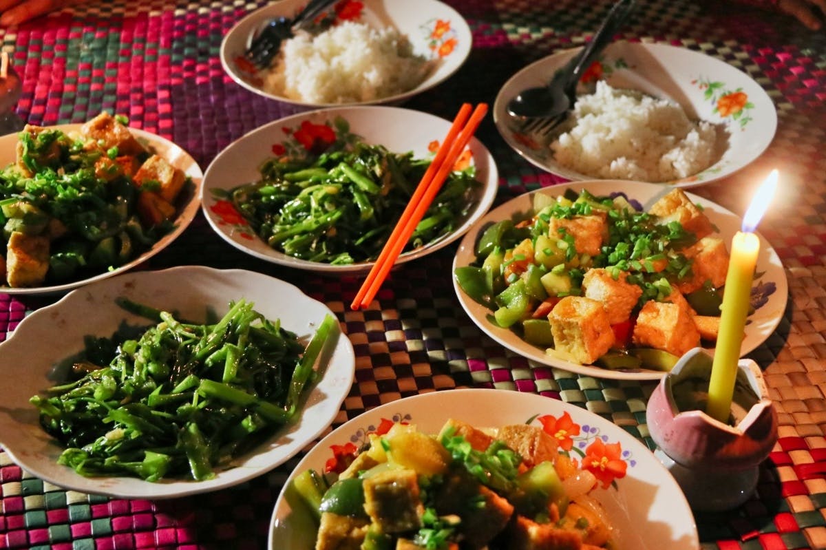 Gotowanie i jedzenie z lokalną rodziną w Siem Reap