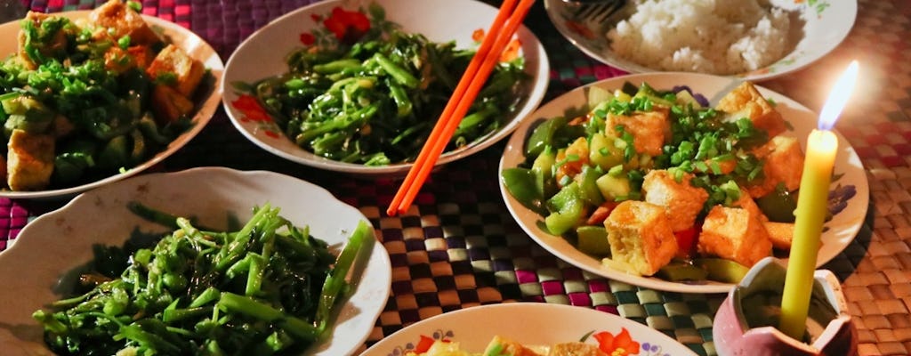 Cooking and eating experience with a local family in Siem Reap