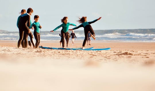 Lección de surf de dos días en la Costa de la Luz