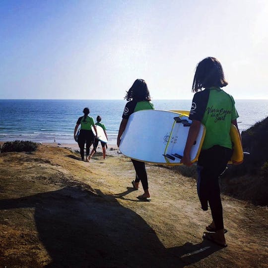 Lezione di surf di un giorno a Costa de la Luz