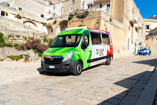 Matera sightseeing tour by open-top bus