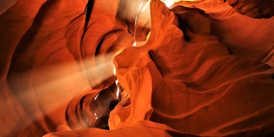 Visite de l'Upper Antelope Canyon avec navette et guide local