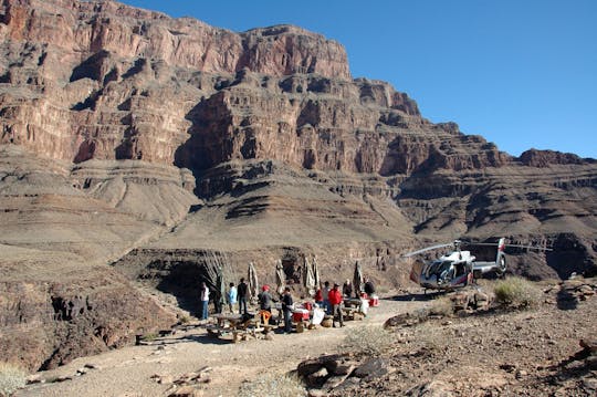 Tour in elicottero "Wind Dancer" al tramonto sul Grand Canyon