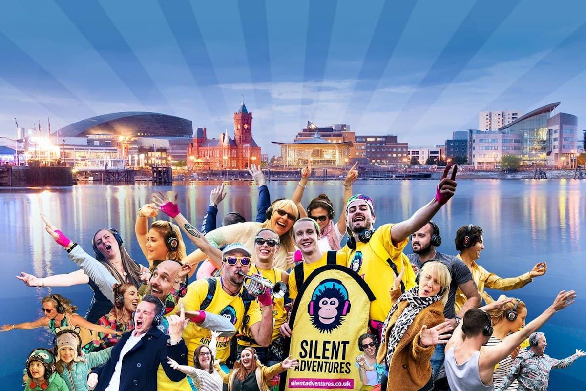 Silent disco-avontuur in Cardiff