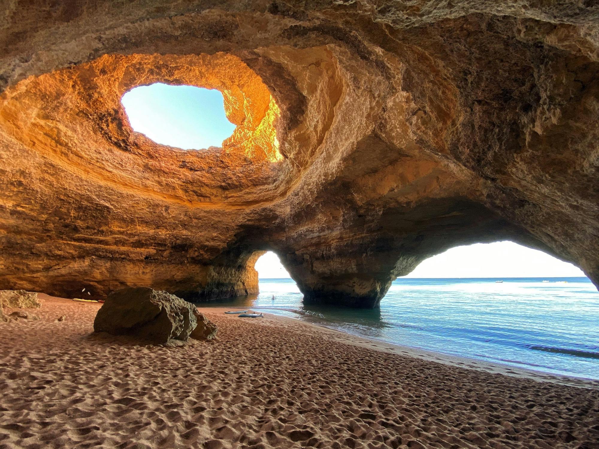 Visite de la campagne de l'Algarve avec excursion en bateau