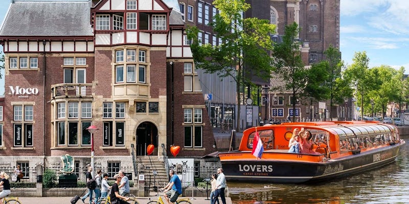 Museo Moco e crociera di 1 ora sui canali di Amsterdam