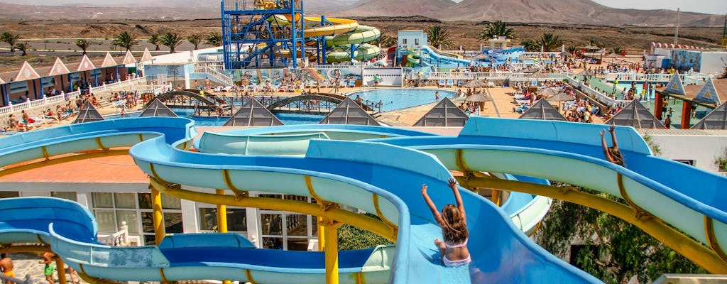 Splashmania at Aquapark Costa Teguise with Lunch and Transport.