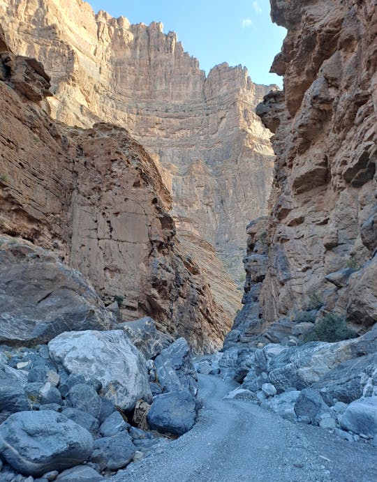 Tour privato di un giorno a Wadi Nakhar, villaggi e oasi
