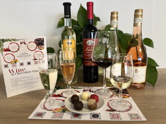 Maltese wine & Chocolate pairing workshop