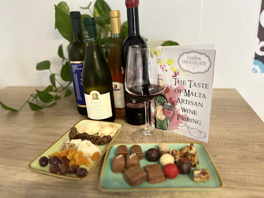 Artisan wine pairing in Malta