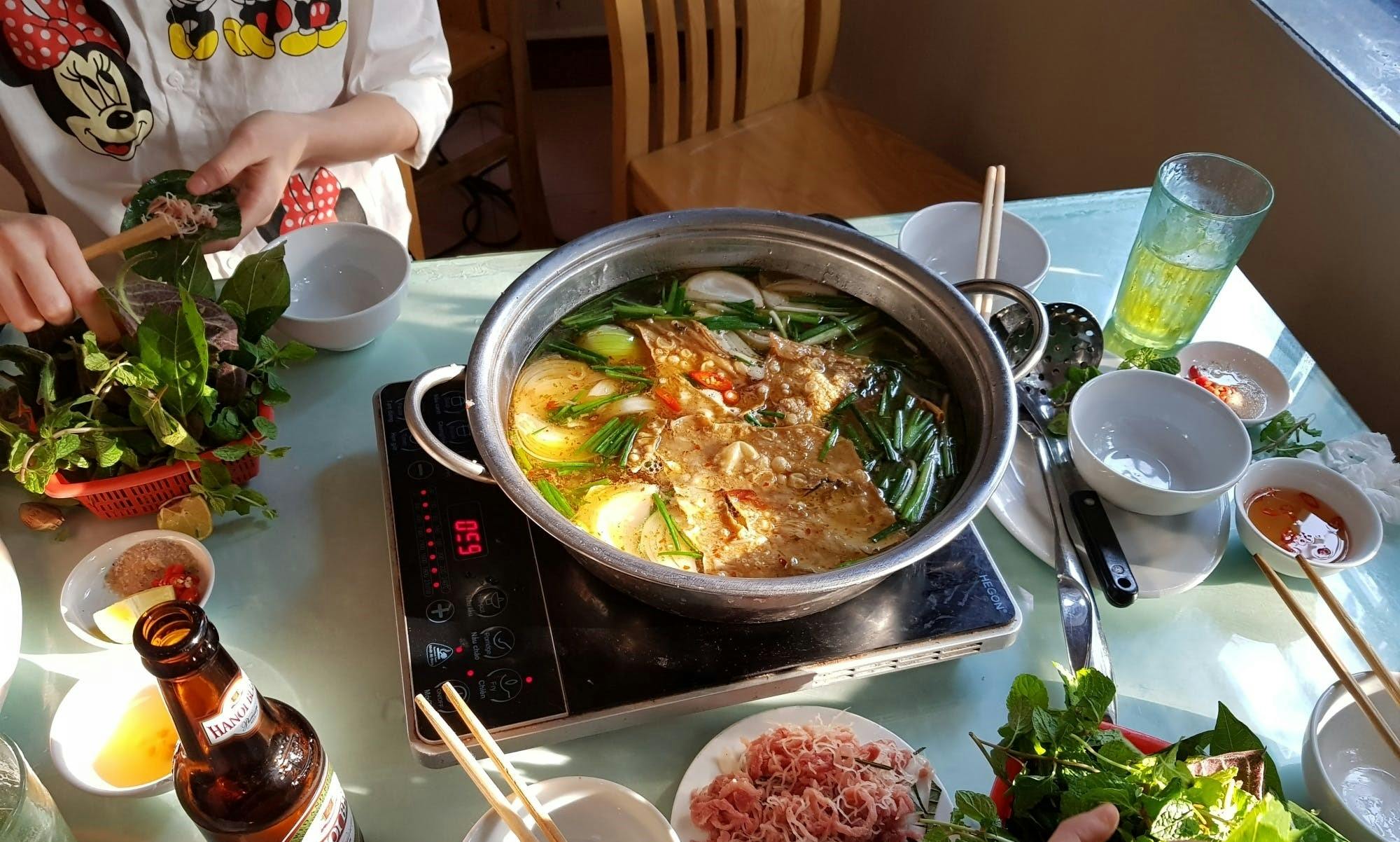 Esperienza culinaria e gastronomica con una famiglia locale a Ninh Binh