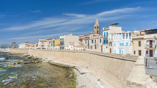 Alghero historic center walking tour