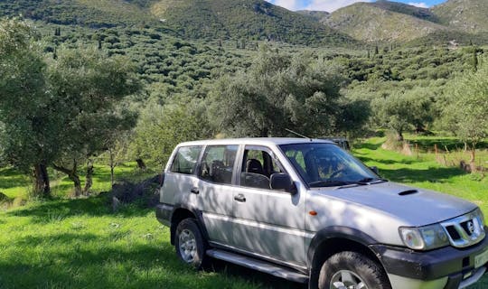 Safari hors route dans un véhicule 4x4 fermé à Zakynthos