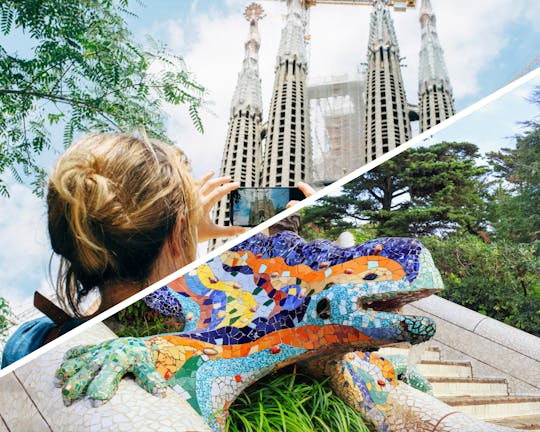 Combi-tour Barcelona met Sagrada Familia en Park Güell