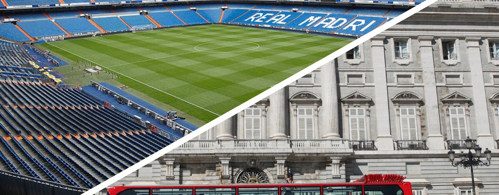 Madrid city tour hop-on hop-off bus tickets  with Bernabeu Stadium tour
