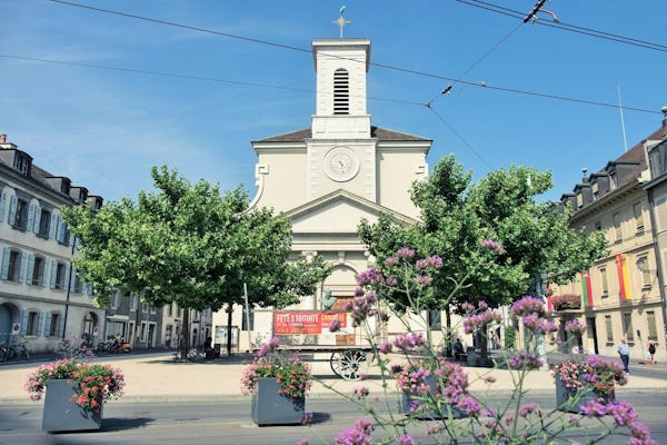 Self-guided audio tour of the Carouge district in Geneva