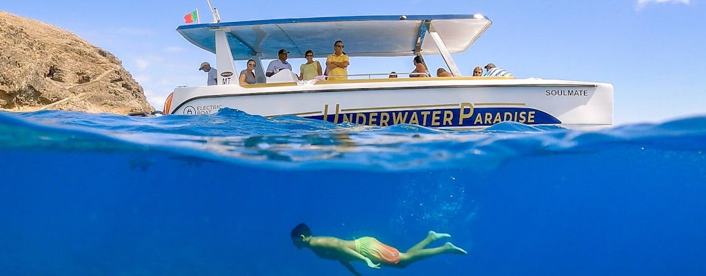 Paradis sous-marin de Porto Santo - Catamaran à fond de verre