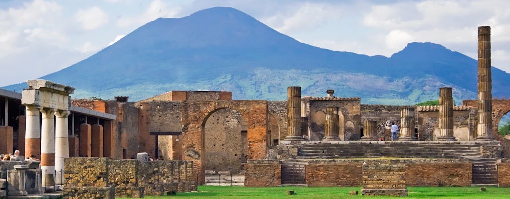 Excursão guiada de áudio de dia inteiro ao Vesúvio e Pompeia saindo de Nápoles