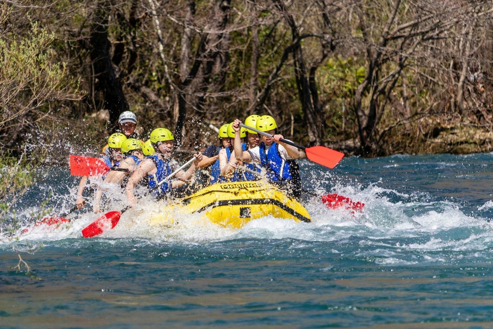 Half-day Cetina River rafting
