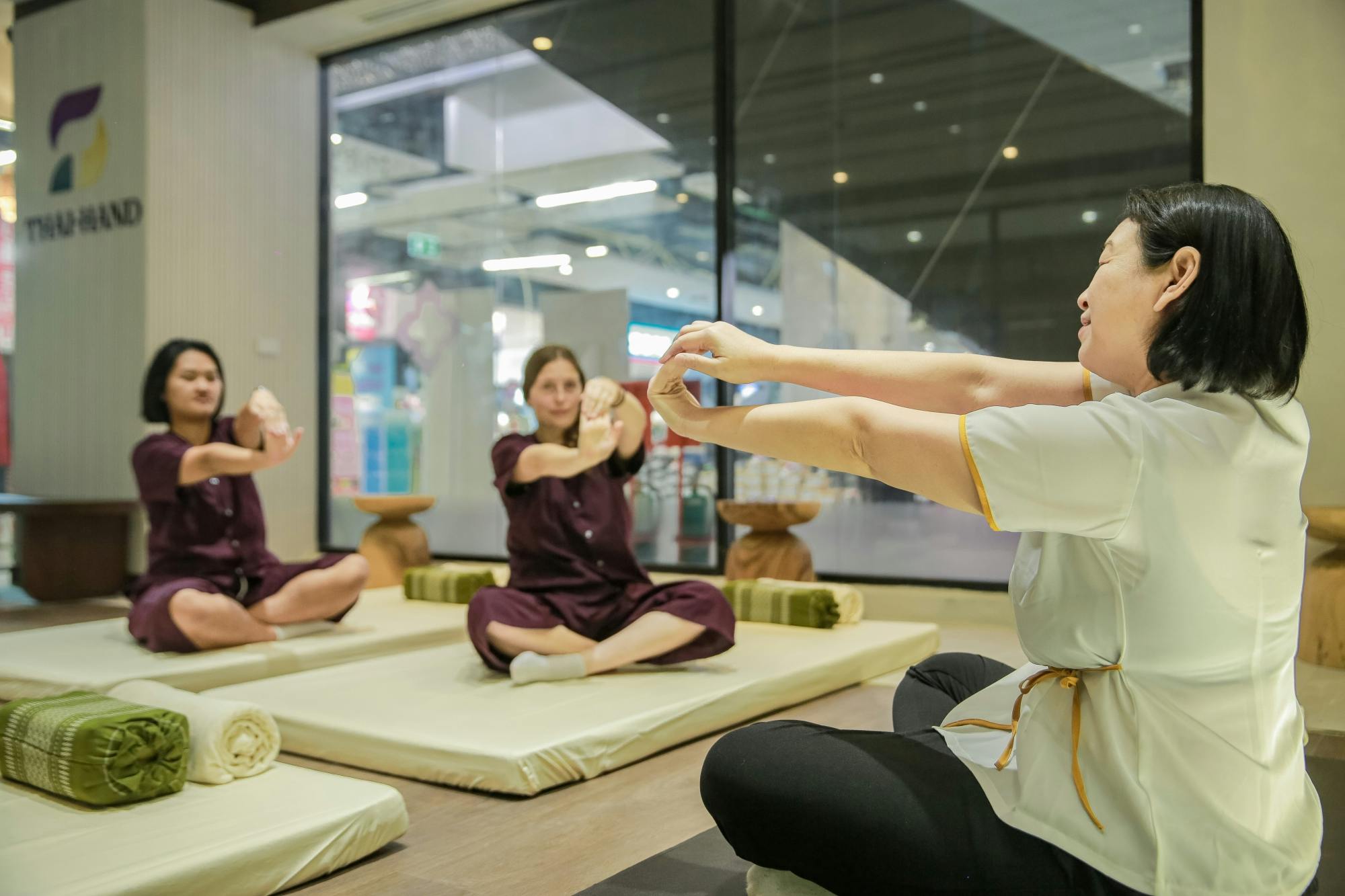 Authentischer Thai-Massage-Workshop in Bangkok