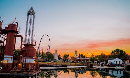 Eintrittskarte für den Parque Warner und Transport ab Madrid