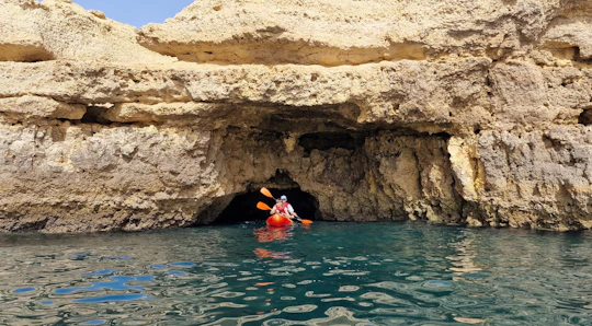 Two-hour Albufeira Kayak Experience with Transport