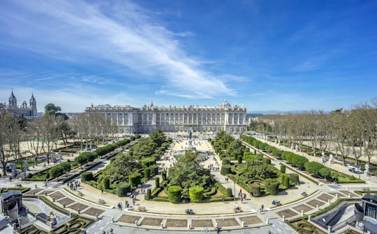 Det Kongelige Palads i Madrid på rundvisning med lokal guide