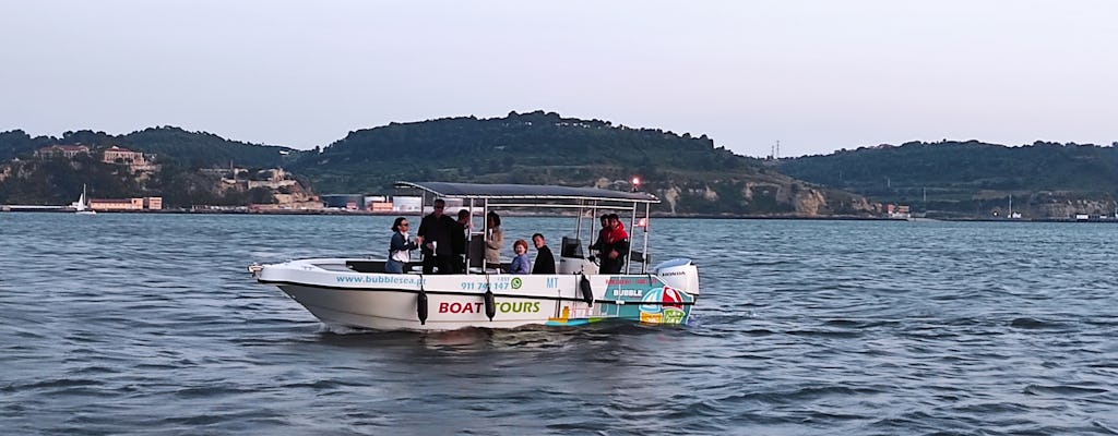 Lisbon champagne tour by boat