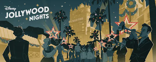 Disney Jollywood Nights entrance tickets from December 12 to January 5